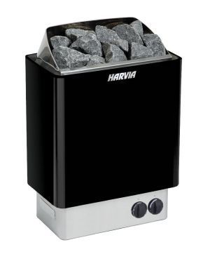 Электрокаменка «HARVIA Trendi HBK600230 KIP60 Black» со встроенным пультом