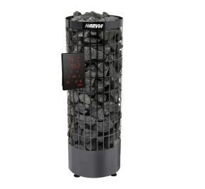 Электрокаменка «HARVIA Cilindro PC90XE HPC9004MXE» черная (с выносным пультом в комплекте)